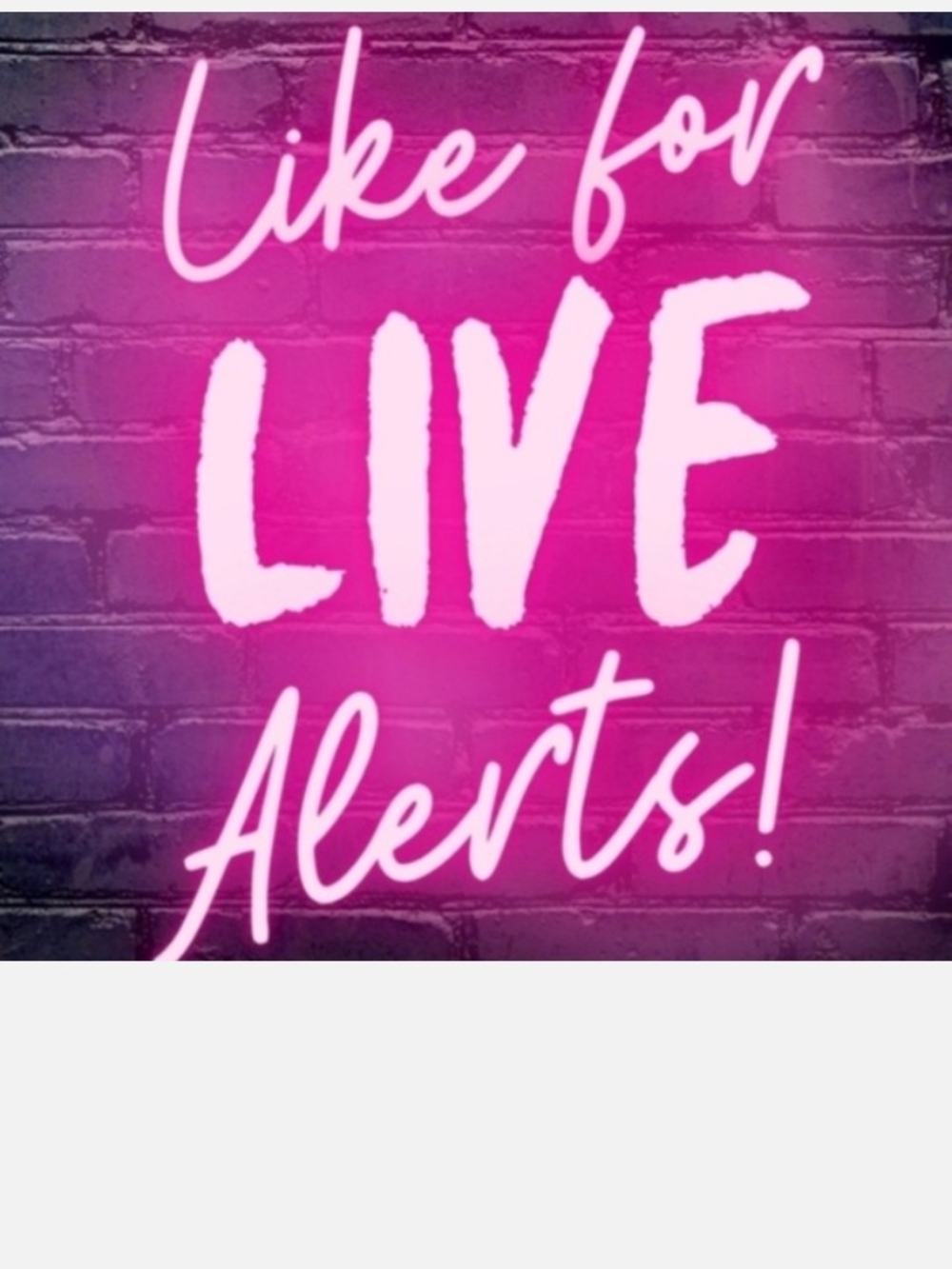 Plz Like To Be Notified Of My Show!!